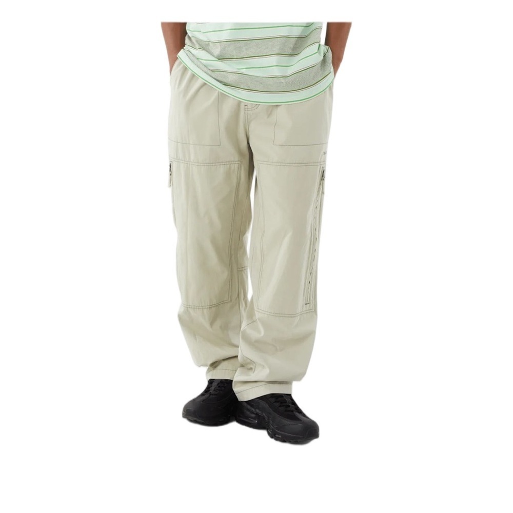HUF Men's Loma Tech Light Tan Cargo Pants in Bisquit